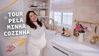 TOUR NA MINHA COZINHA REFORMADA -  casa com cara de casa 🥹