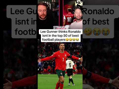 Lee Gunner says Ronaldo is not in his top 50#manutd #manchesterunited #leegunner #arsenal #aftv #uk