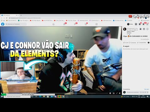 RC REAGINDO AO GABEPEIXE FALANDO QUE CONNOR E CJ VÃO SAIR DA ELEMENTS