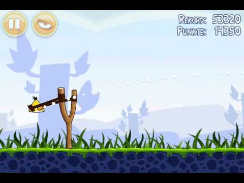 Angry Birds Level 1-20 - Mighty Eagle - 100% - Total Distruction - Totale Zerstörung