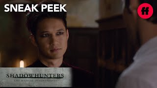 Shadowhunters | Season 1, Episode 13 Sneak Peek: Alec & Magnus | Freeform