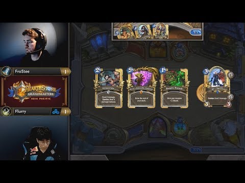 FroStee vs Flurry | Hearthstone Grandmasters Asia-Pacific Week 1 Day 1 | GAME 3