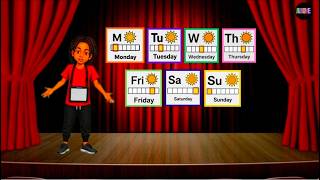 Tap & Sign the Days of the Week | AAC Learning Songs with Messiah gameplay video by cadkins, 2:03 duration