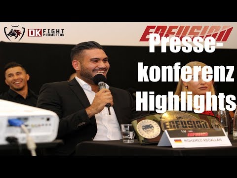 Mein nächster KAMPF! Highlights Pressekonferenz Enfusion Oberhausen!