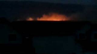 preview picture of video 'Badger Mt fire east wenatchee aug 3'