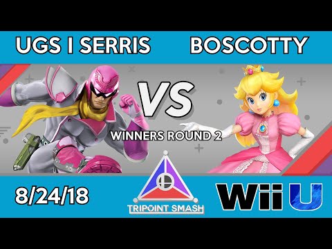Tripoint Smash 25 - Winners Round 2 - UGS I Serris (Captain Falcon) Vs. BoScotty (Peach)
