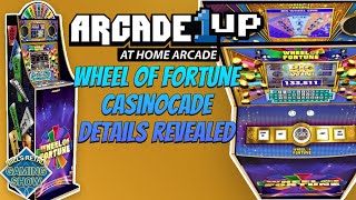 Arcade1up Wheel of Fortune Casinocade - More Details Revealed