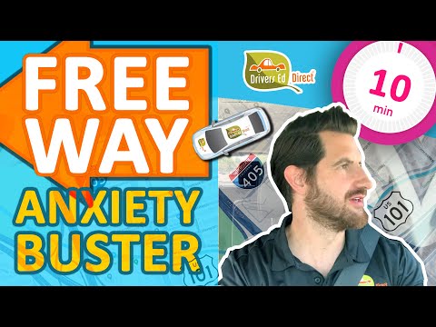 Freeway Lane Change Anxiety Buster! 10 Minutes of High Speed Driving Examples to Ease Freeway Nerves