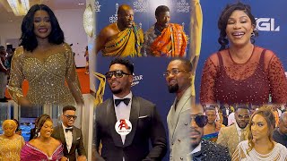 Beautiful😍James Gardiner,Kafui Danku,Selassie Ibrahim,Kwaku Manu arrive in style @Ghana Movie Awards