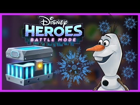 WELCOME OLAF! Disney Heroes Battle Mode Gameplay Walkthrough Ep.83