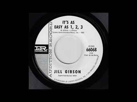 1964 - It's as Easy as 1, 2, 3 - Jill Gibson