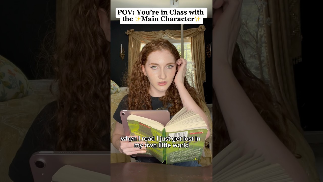 POV: You’re in Class with the ✨Main Character✨