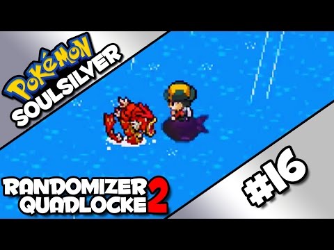 16 | THE EEVEELUTION OF GYARADOS | Pokémon SoulSilver Randomizer Quadlocke 2