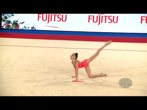 VARFOLOMEEV Darja (GER) - 2019 Rhythmic Junior Worlds, Moscow (RUS) - Qualifications Clubs