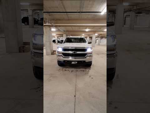 2017 Chevrolet Silverado 1500 Crew Cab Short Box 4-Wheel Drive LS in White for sale at North London Toyota in London, ON