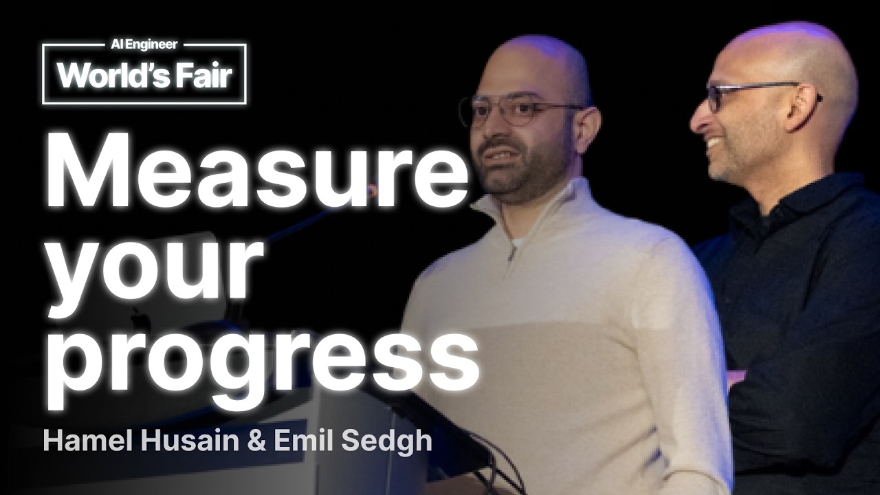 How to Construct Domain Specific LLM Evaluation Systems: Hamel Husain and Emil Sedgh