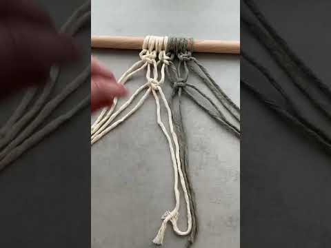 Erklärvideo Versetzter Kreuzknoten