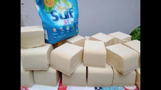 Sabão caseiro com 6 litros de óleo usado!! l receitas da lia
