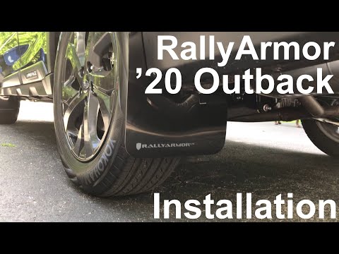 RallyArmor ’20 Outback Install