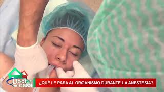 ¿Qué pasa durante la anestesia