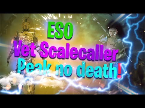 ESO | Vet Scalecaller Peak guide | No death | Healer build