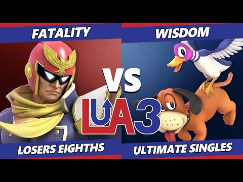 LEVELUP Arena 3 Top 8 - Wisdom (Duck Hunt) Vs. Fatality (Captain Falcon) SSBU Ultimate Tournament