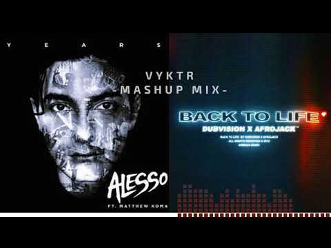Alesso - Years vs. Dubvision x Afrojack - Back To Life (Vyktr Mashup)