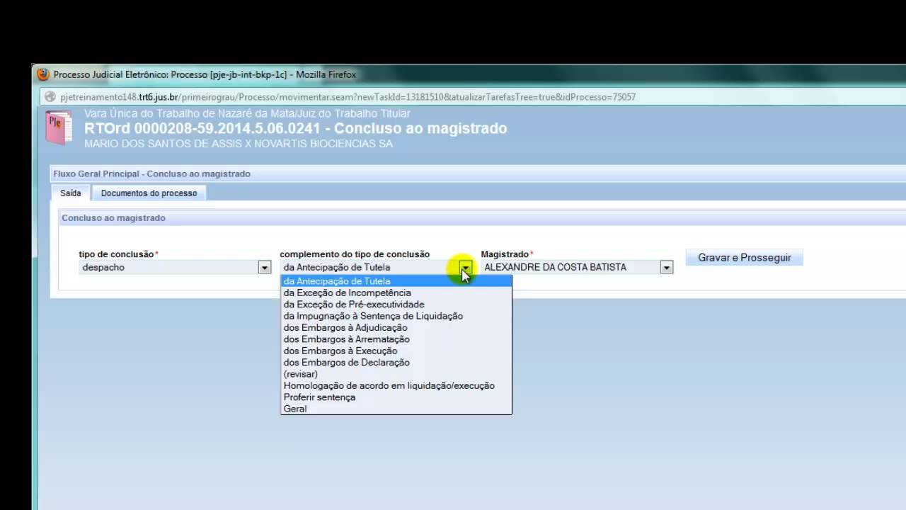 VErsão 148 DEspacho simples