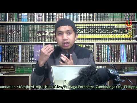 Pangdaaki pa Hinang Marayaw, Panglangi dayin ha Hinang Mangi - Ustadz Alih Jumaani (Tausug)