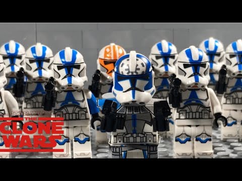 Jesse Accuses Rex of Treason | Lego Star Wars The Clone Wars Stop Motion