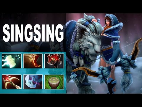 DOTA 2 - SINGSING MIRANA GAMEPLAY - MMR 7000