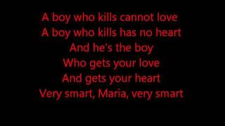Glee - A Boy Like That (West Side Story) - Lyrics