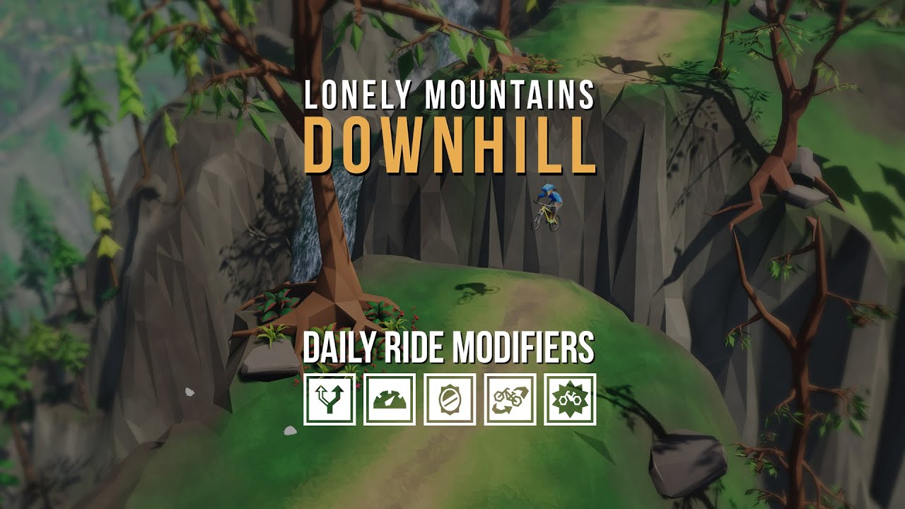 Lonely Mountains: Downhill - Daily Rides Modifier Trailer - Out Now - YouTube