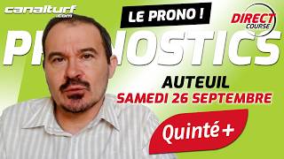 emission video des courses turf pmu du Samedi 26 septembre 2026