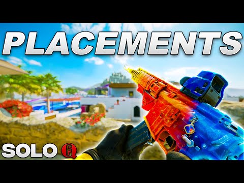 The *FIRST* Placement of Crimson Heist | Solo to Comp - Rainbow Six Siege
