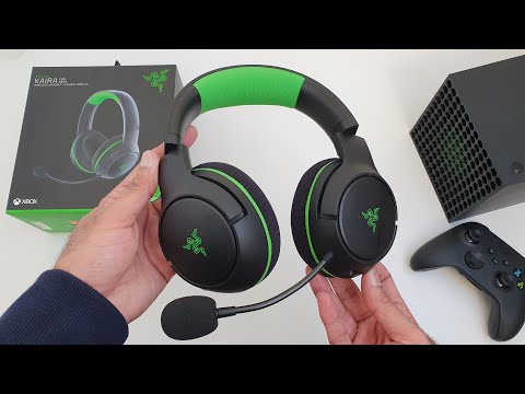 Xbox Series X|S Belaidės Ausinės Razer Kaira, Baltos video
