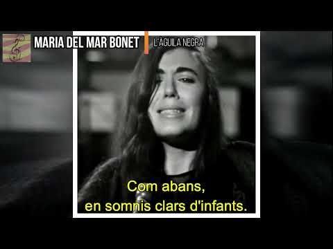 Maria del Mar Bonet - L'Àguila negra (subtítols i lletra en català)