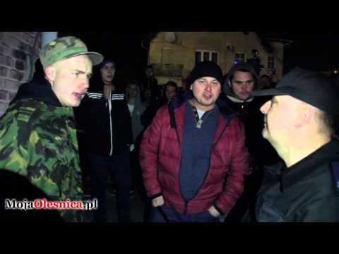 20.03.2015 Oleśnica - protest pod komendą policji