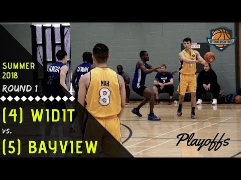 UPTOWN BASKETBALL Playoffs - (4) Widit vs. (5) Bayview - Aug. 12th