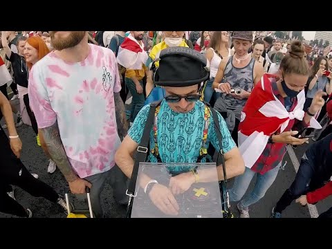 Awesome beats from Papa Bo Selektah in Minsk 🤍❤️🤍