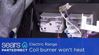 Electric Range: Coil Burner Won't Heat