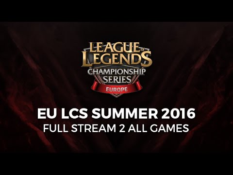 EU LCS Full Stream 2 W1D1 - H2K vs Roccat / Splyce vs Vitality