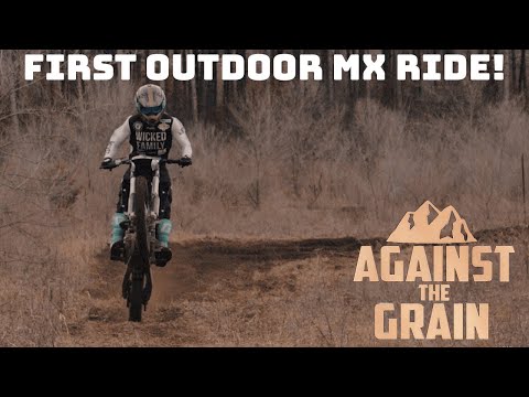 Against the Grain Vlog Series Episode 1 | First Outdoor MX Ride in WISCONSIN