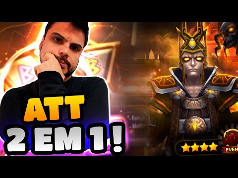 ATT + SALÃO DOS HERÓIS LICH ! AGORA MEU GREGO FICA FULL ...