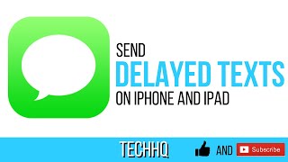 Send Delayed Texts on iPhone and iPad