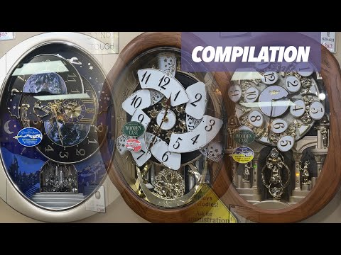 10 Minutes Of Rhythm Musical Clocks | Compilation: Volume 3 (からくり時計の編纂)