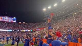 Sold-out crowd at The Swamp sings “Won’t Back Down” during Florida-Utah game