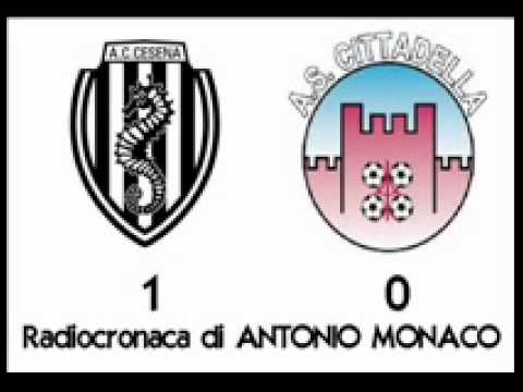 Cesena-Cittadella 1-0 - Radiocronaca di Antonio Monaco (22/9/2012) da RadioUnoRai