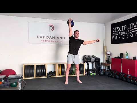 BLEDSOE Kettlebell Complex (5 Rows, 5 Cleans, 5 Thrusters)