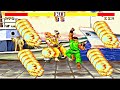 Street Fighter 2 Hack Golden Remix Koryu Edition Ryu Playthrough Gameplay Hardest Level 8